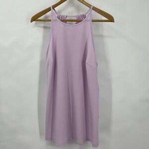 Tek Gear Women's Size XL‎ Tank Pink Mauve DryTek Athletic Strappy Racer Back EUC